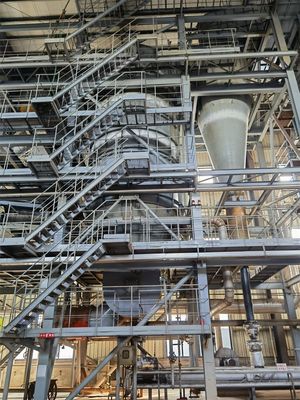 Flüssigkeitsbetrieb mit zwei Schrauben Abwasserschlammverbrennungsanlage für Leistung und Erdgas
